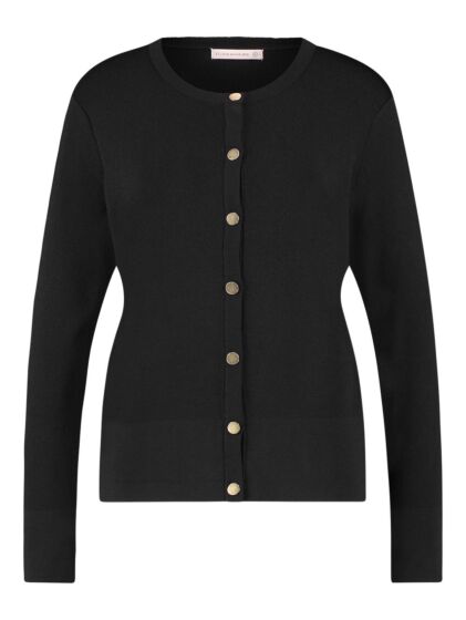 Studio Anneloes - Koko button cardigan black