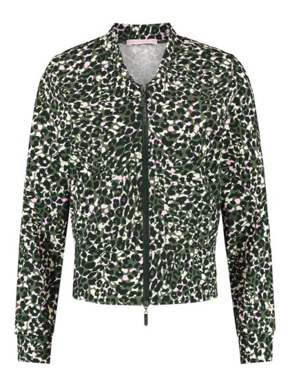 Studio Anneloes Binta bomber camo jacket army/pink