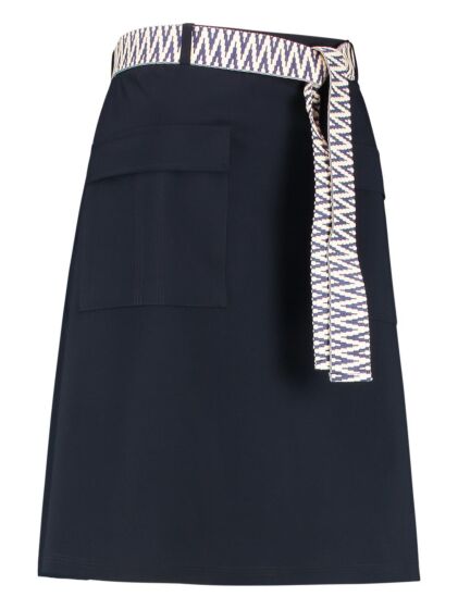 Studio Anneloes - Aziza safari skirt dark blue