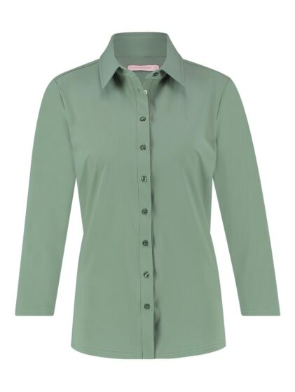 Studio Anneloes Poppy shirt 3/4 sleeve meadow gree