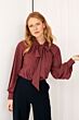 Studio Anneloes Lola blouse wine red