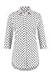 Studio Anneloes - Poppy dot 3/4 white/dark grey