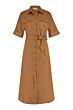 Studio Anneloes Marla linen dress cinnamon