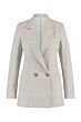 Studio Anneloes Sence check blazer cappuccino