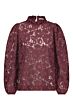 Studio Anneloes Lavina lace top bordo