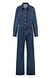 Studio Anneloes Aubrey denim jumpsuit dark jeans