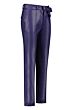 Studio Anneloes Mita faux leather trousers deep pu