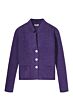 Kyra Kitty cardigan deep purple