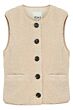 Ichi gilet teddy WA15 Doeskin 