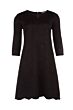 Jufftrouw Jansen dress Djen dark suede