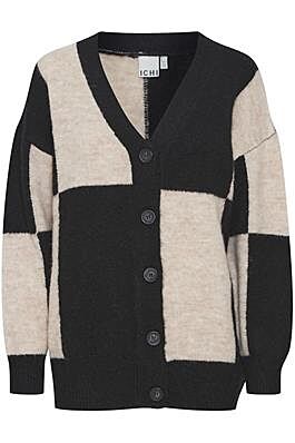 Ichi vest Allura 20119390 zwart/wit