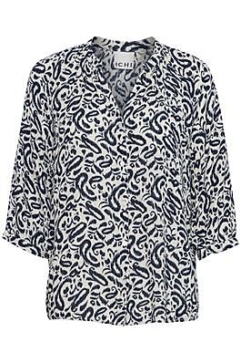 Ichi blouse Marrakech total eclipse paisley