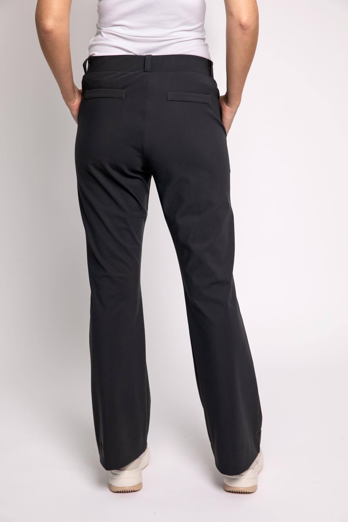 Studio Anneloes Flair bonded trousers black