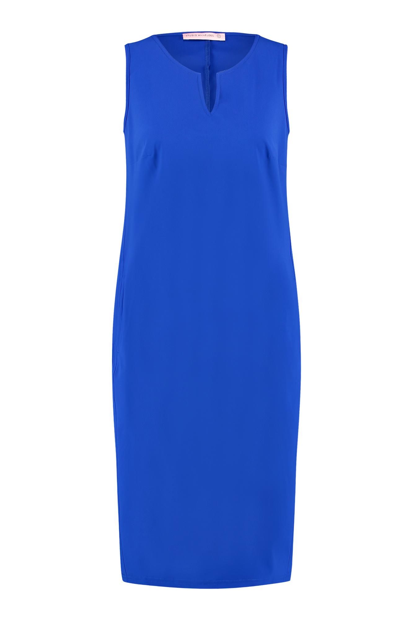 Behoren Ligatie afschaffen Studio Anneloes - Simplicity SL dress royal blue online kopen bij Fier  Mode. 04678-6500 royal blu