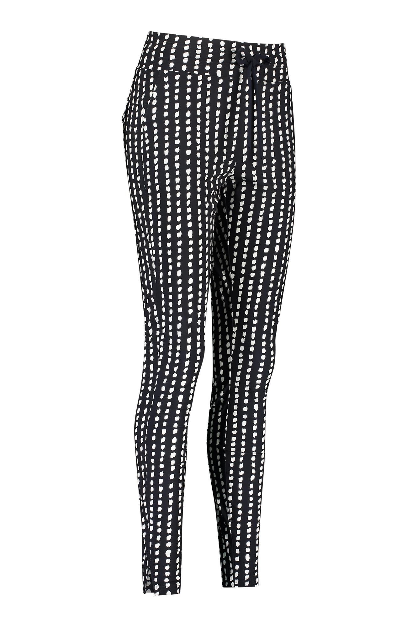 Studio Anneloes Upstairs dotted trousers dark blue online kopen bij Fier Mode. 05041 6911 dark blue