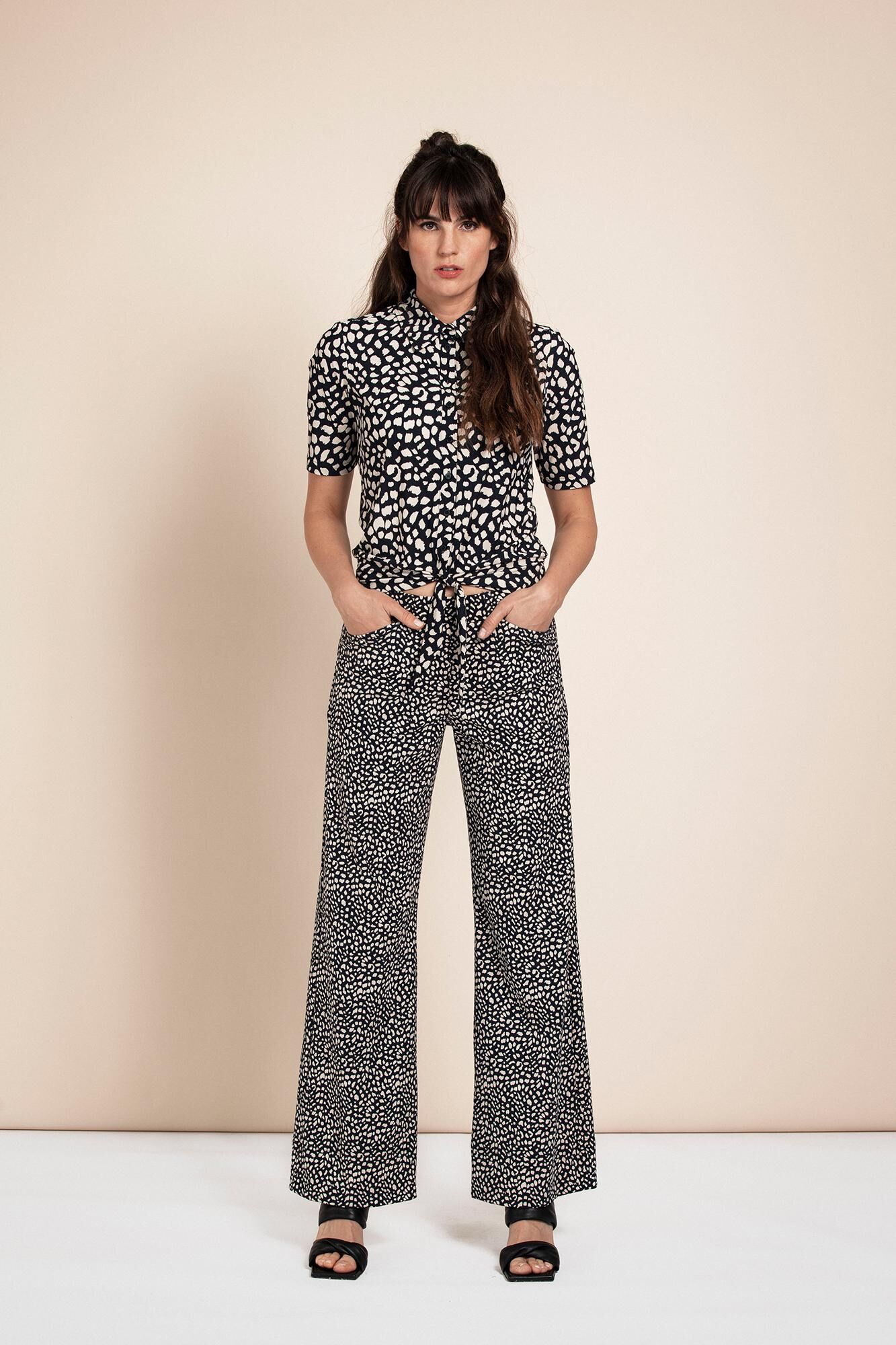 Studio anneloes dot trouser on sale