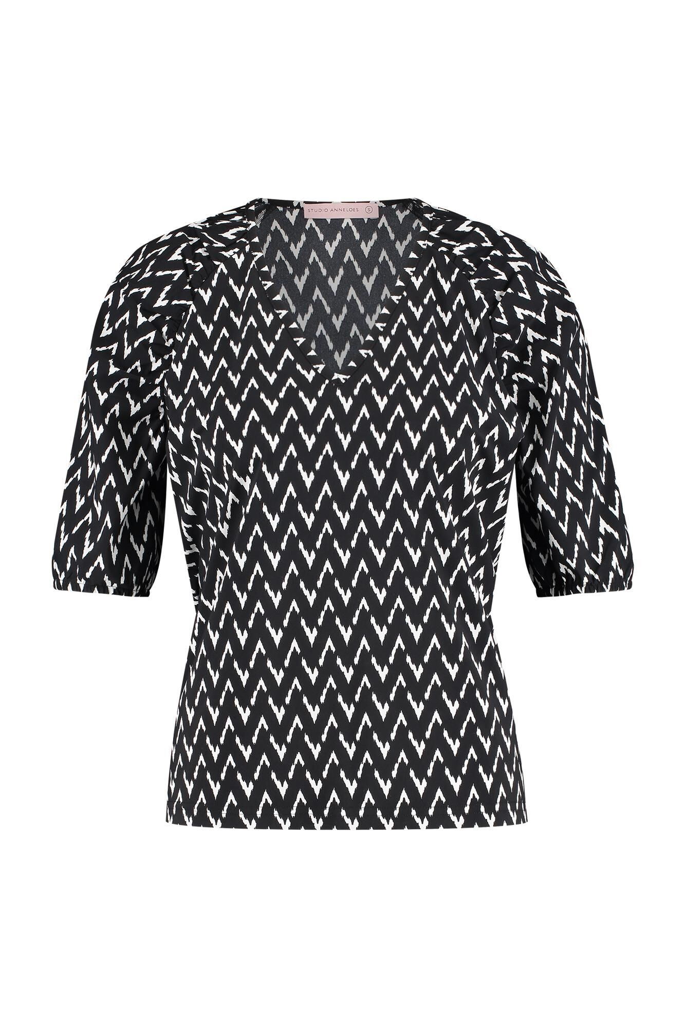 Studio Anneloes Jordan print pullover - Ecru - Symfony Mode