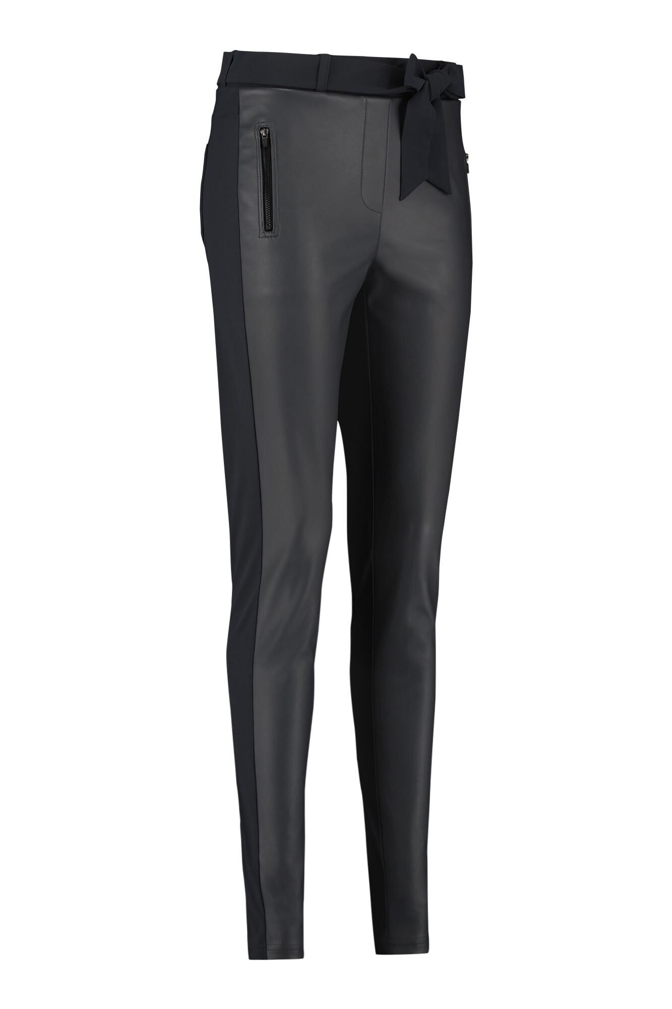 Studio Anneloes Margot faux leather trousers antra online kopen bij Fier Mode. 06650 9800 antracite