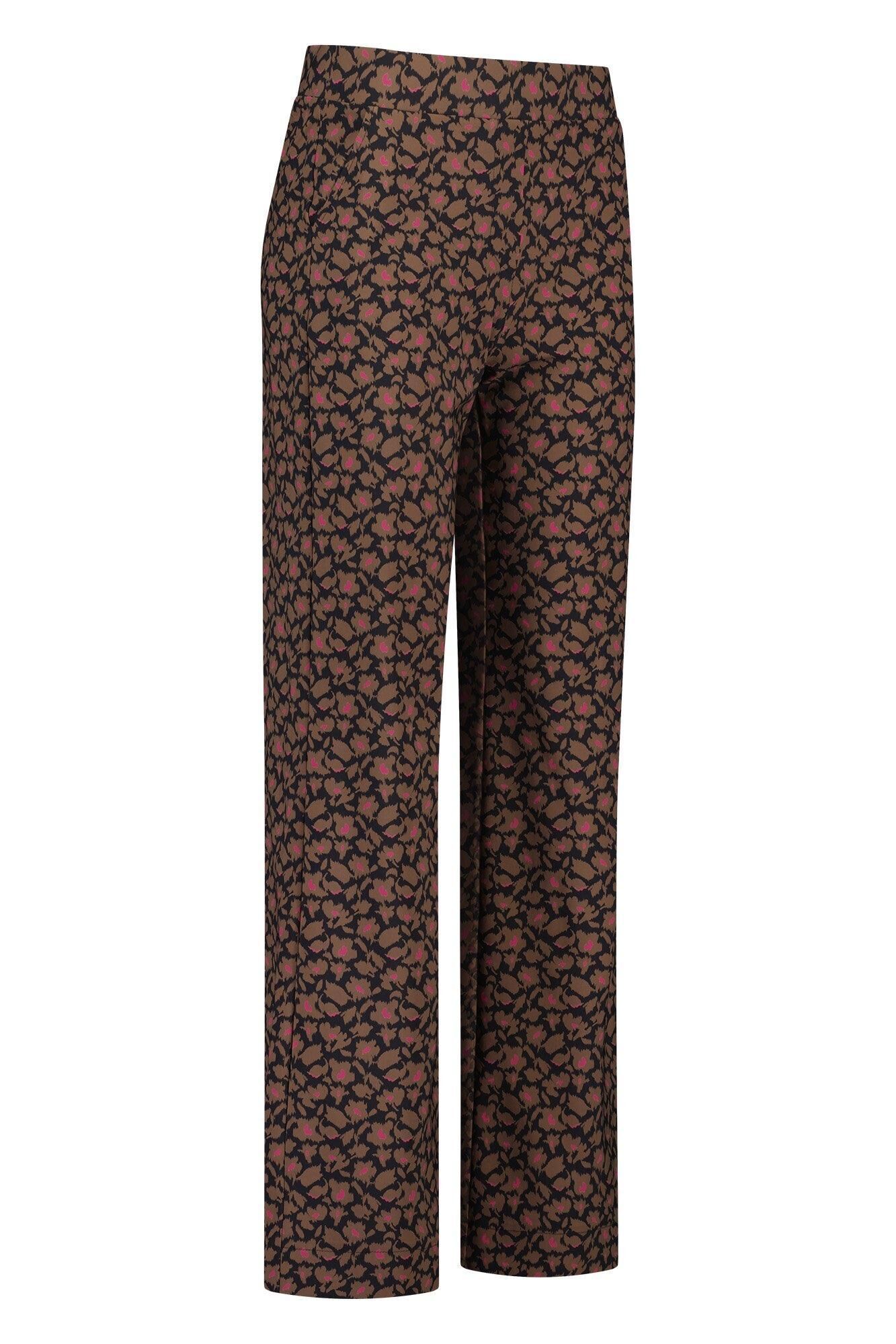 Studio Anneloes Marilon fleur trousers bronze blac online kopen bij Fier Mode. 09191 2390 cinnamon