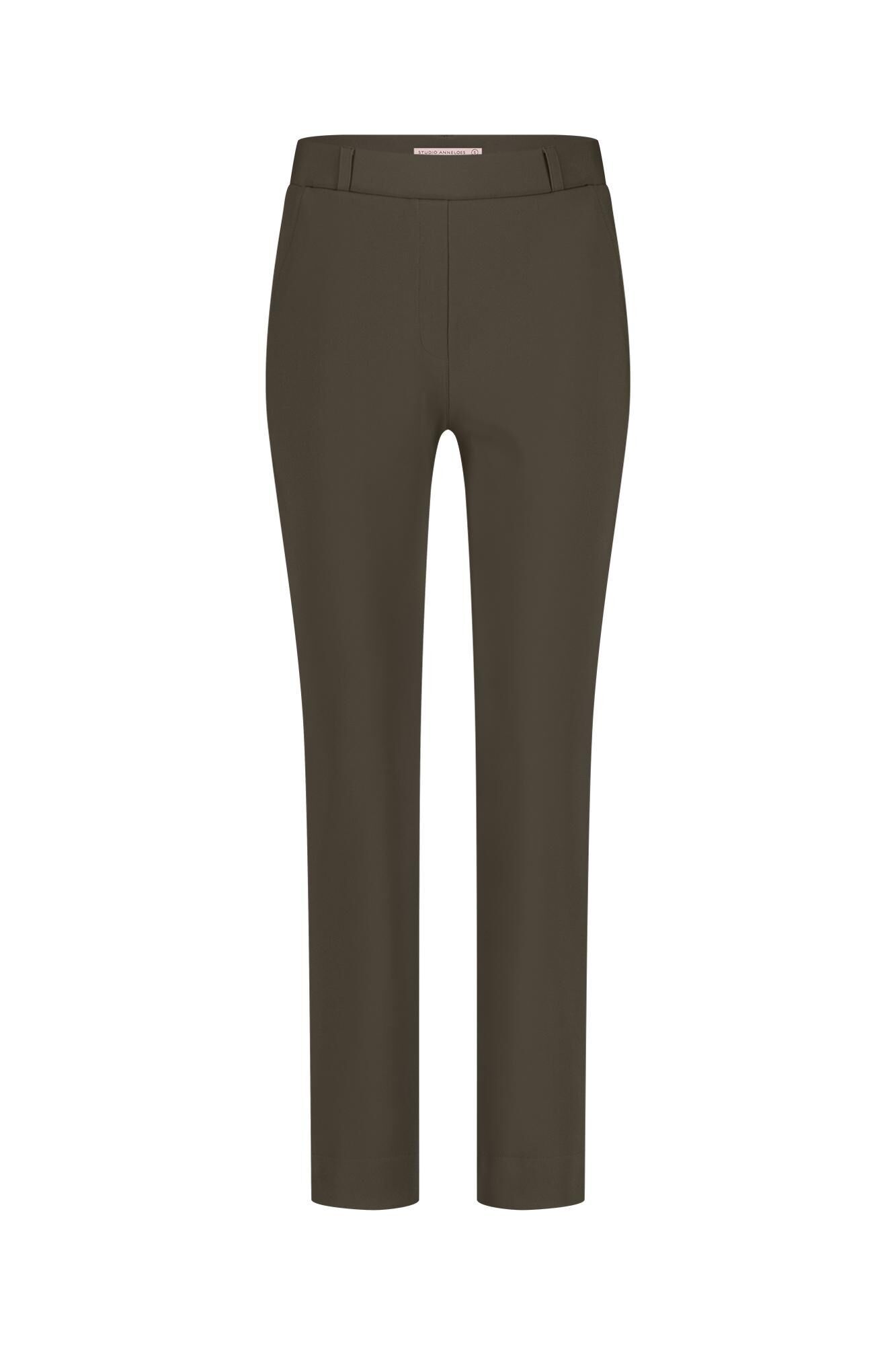 Studio Anneloes Anna bonded trousers new army online kopen bij Fier Mode. 11824 7400 new army