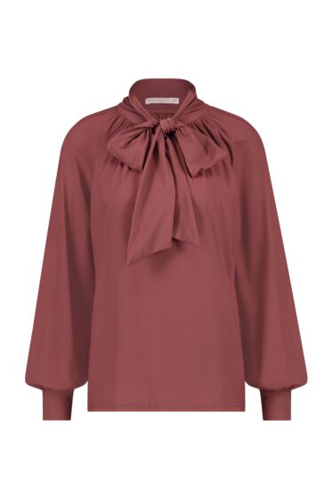 Studio Anneloes Lola blouse wine red