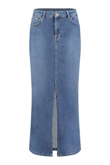 Studio Anneloes Annebella denim skirt mid jeans