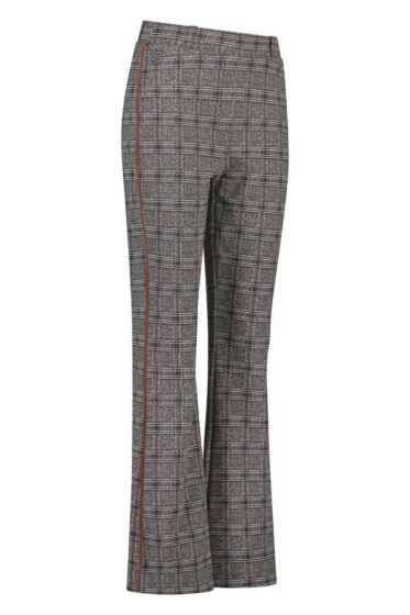Studio Anneloes Flair bonded check trousers