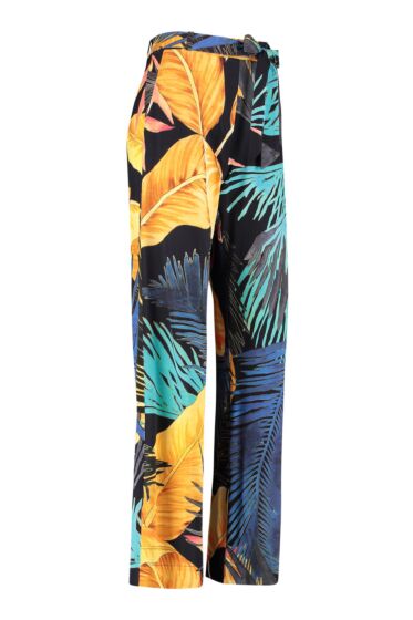 Studio Anneloes Marilyn palm trousers yellow/dark