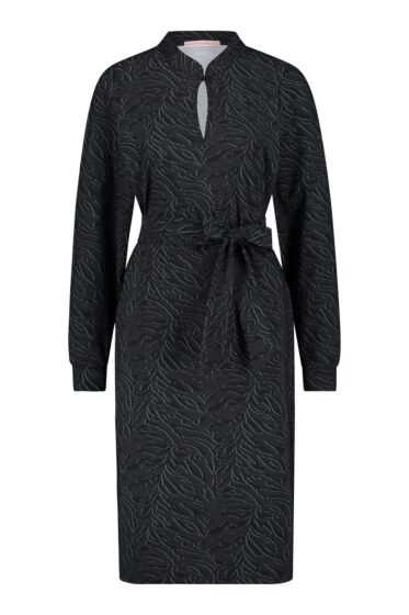 Studio Anneloes - Belle animal dress black/dark gr