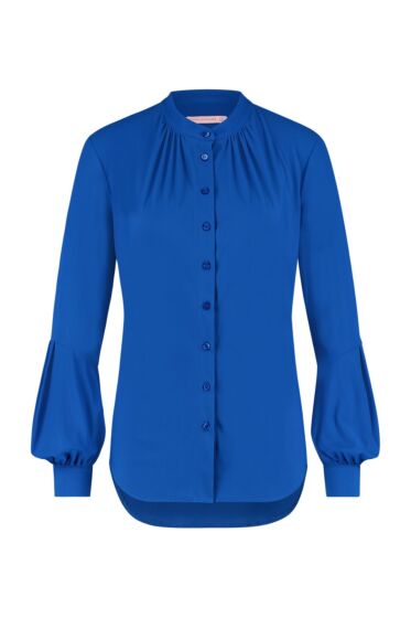 Studio Anneloes Zola blouse cobalt bleu