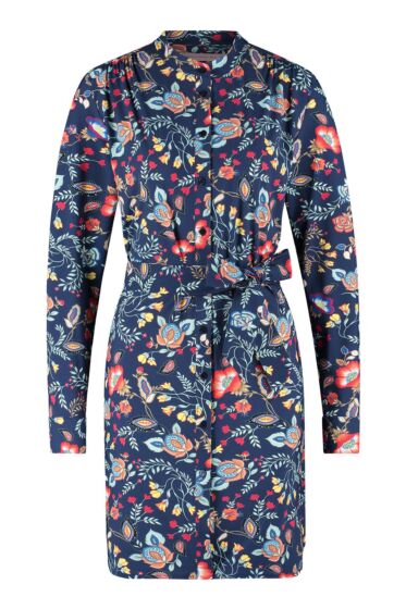 Studio Anneloes Inne flower tunic classic blue