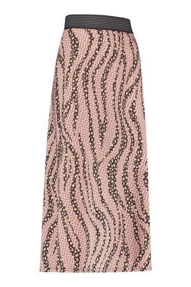 Studio Anneloes Leona fancy leo flower skirt black