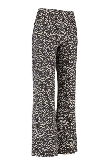 Studio Anneloes Jools small dot trousers darkblue/