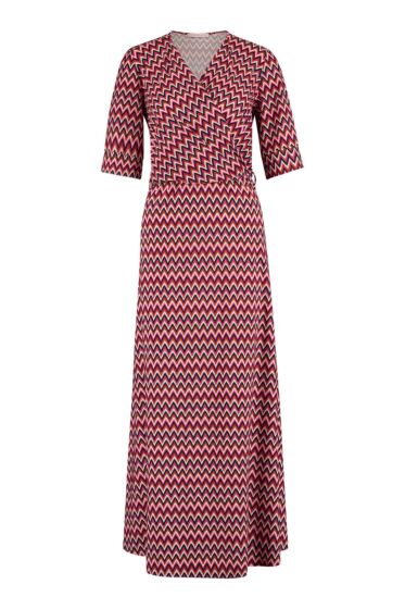 Studio Anneloes Rosa multi dress black/red