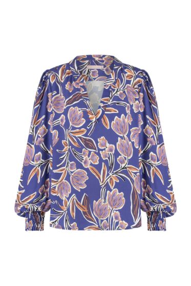 Studio Anneloes Iris flower LS blouse