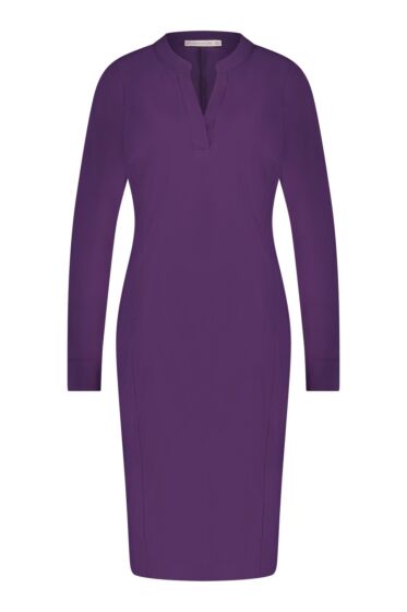 Studio Anneloes Simplicity LS dress plum