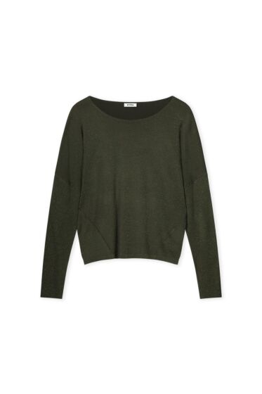 Kyra pullover Elian lurex forest night