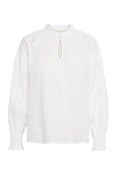 Part Two blouse Stasia bright white