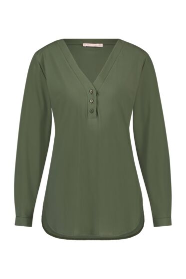 Studio Anneloes Evi basic blouse green