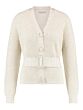 Studio Anneloes Mina lurex cardigan offwhite