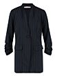 Studio Anneloes Lexi pinstripe blazer darkblue/sky