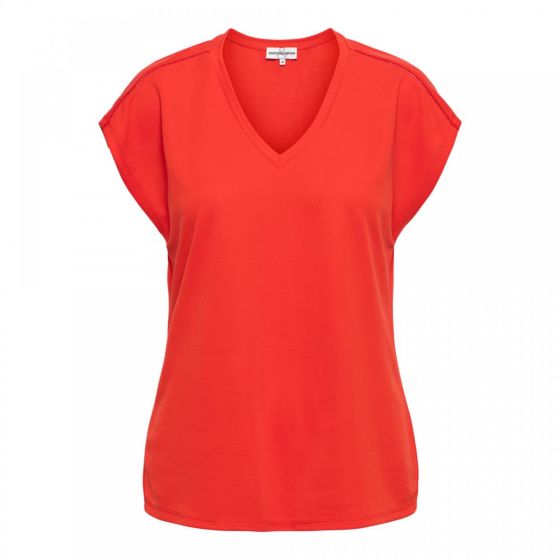 &Co Woman top Mila pepper red