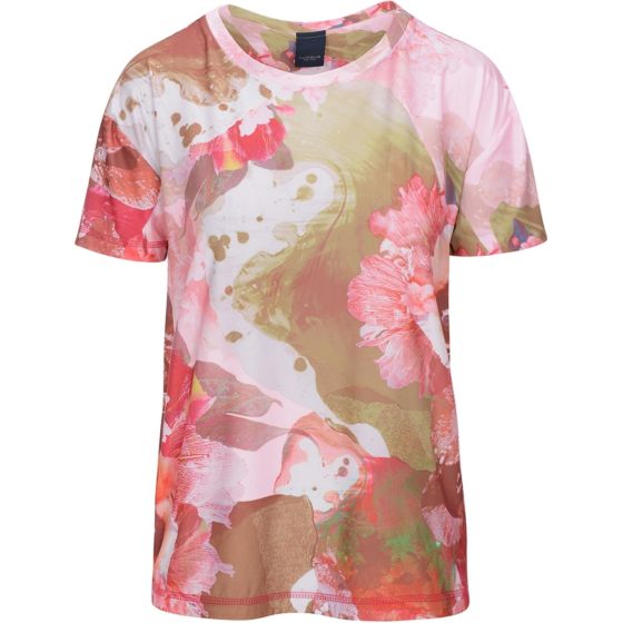 One Two Luxzuz T-shirt Carin strawberry ice