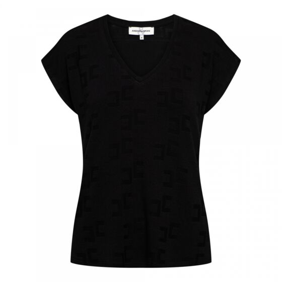 &Co Woman top Vive Zwart 