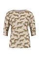 Studio Anneloes - Dolores tiger shirt sand/camel