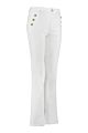 Studio Anneloes Sailor denim trousers white