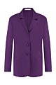 Studio Anneloes Sofia bonded blazer plum