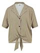 L.O.E.S, Brisa bird blouse yellow/black