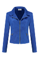 Helena Hart jasje 7288 Zipper biker electric blue