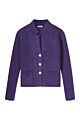 Kyra Kitty cardigan deep purple